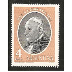 ARGENTINA 1964(688) PAPA JUAN XXIII
