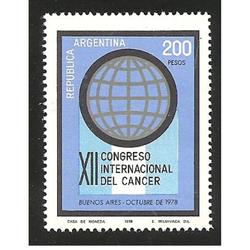 ARGENTINA 1978(1142) CONGRESO DEL CANCER ,IMT