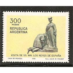 ARGENTINA 1978(1157) VISITA REYES DE ESPAÑA MINT