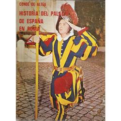 libro historia palacio españa en roma conde de altea(1972)