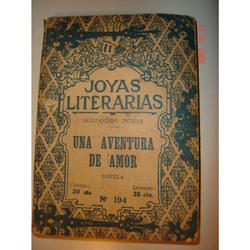 Una Aventura de Amor Alejandro Dumas Joyas Literarias 1928