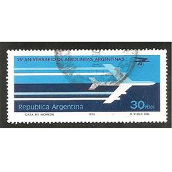 ARGENTINA 1976 (MT1049) AEROLINEAS ARGENTINAS,  USADA