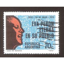 ARGENTINA 1973 (MT946)  EVA PERON  USADA
