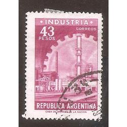 ARGENTINA 1965 (MT708) P. Y RIQUEZAS: INDUSTRIA, MATE, USADA