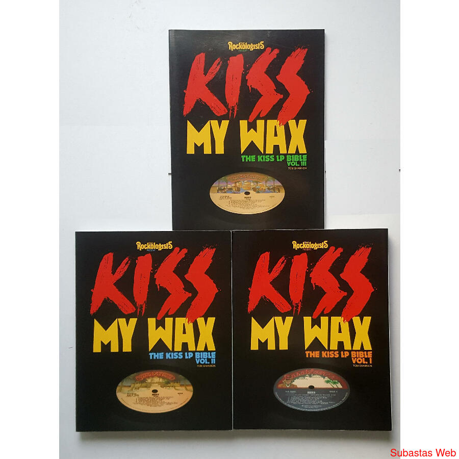 KISS -kiss my wax -guia de lp vinilos