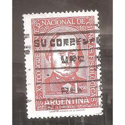 ARGENTINA 1959(MT599) CONGRESO DE FISIOLOGIA  USADA