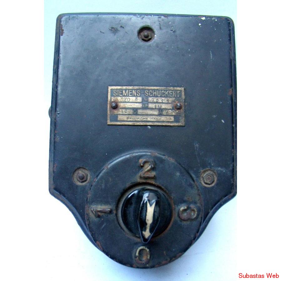 antigua resistencia variable siemens germany vintage 1930