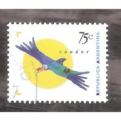 ARGENTINA 1995 (MT2013a) CONDOR CON DETALLES FOSFO USADA