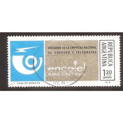 ARGENTINA 1974 (MT980) CREACION DE ENCOTEL,  USADA
