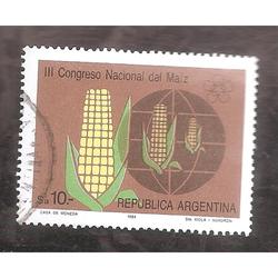 ARGENTINA 1984 (MT1474) AÑO DE LA ALIMENTACION  USADA