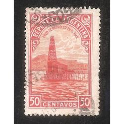 ARGENTINA 1935(MT379Y)  PETROLEO PAPEL MATE FILI RA RO,  USA