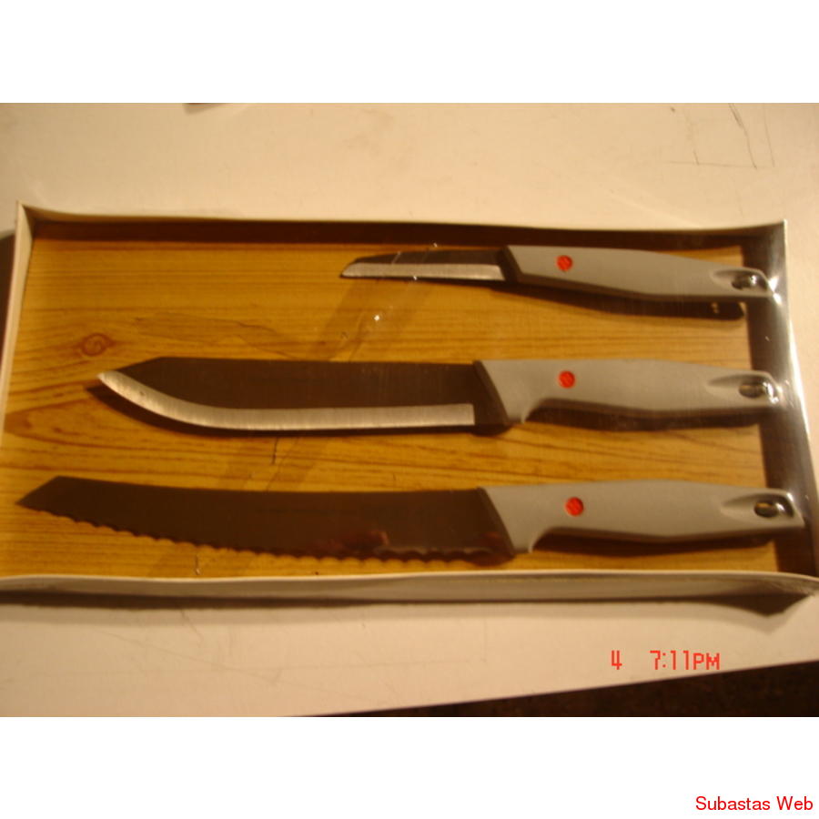 Juego De Cuchillas De Cocina Mundial Red Point Excelentes