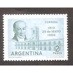 ARGENTINA 1960(MT620) REVOLCION DE MAYO  USADA