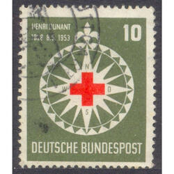 ALEMANIA BDR. Yv 50. CRUZ ROJA ALEMANA BUEN EJEMPLAR.  € 10.