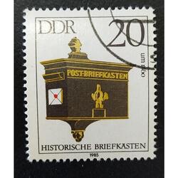 ALEMANIA DDR 1985; SCOTT 2457, USADA