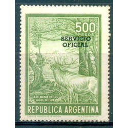 SERVICIO OFICIAL GJ777 CIERVO $500 SELLO NUEVO U$ 30.00