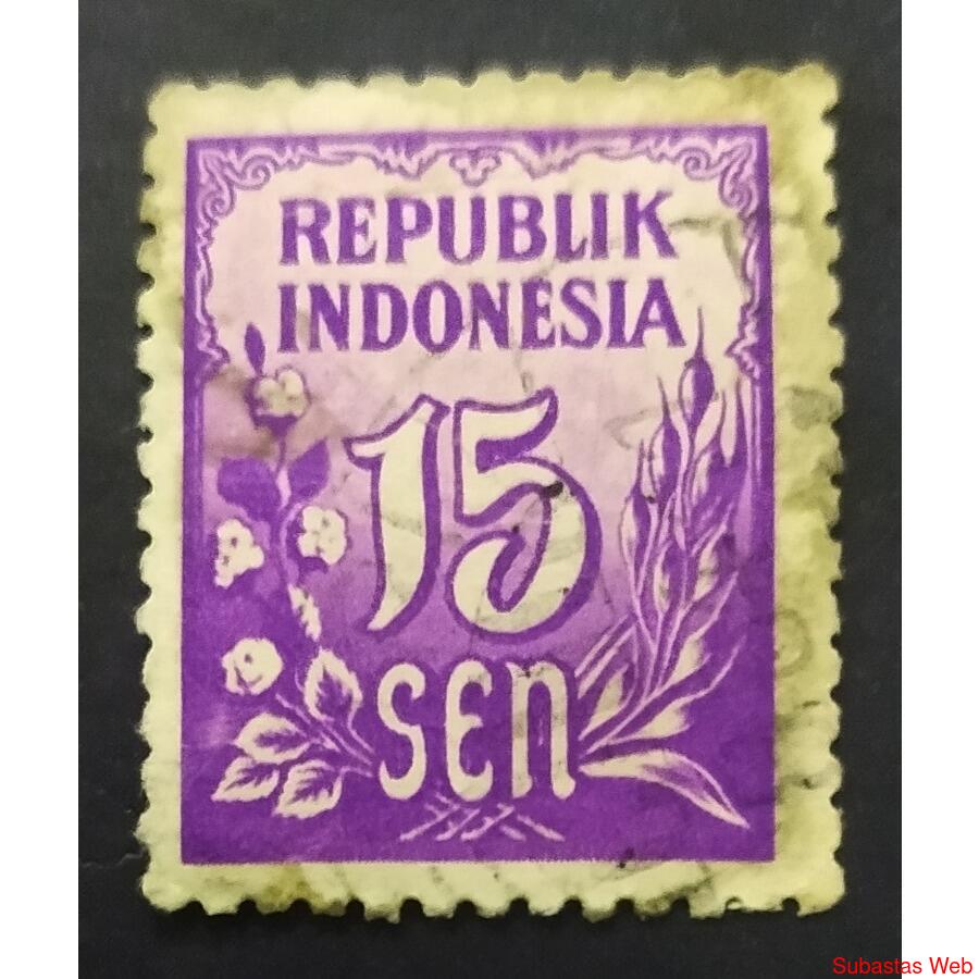 INDONESIA AÑO 1951, SCOTT 374, USADA