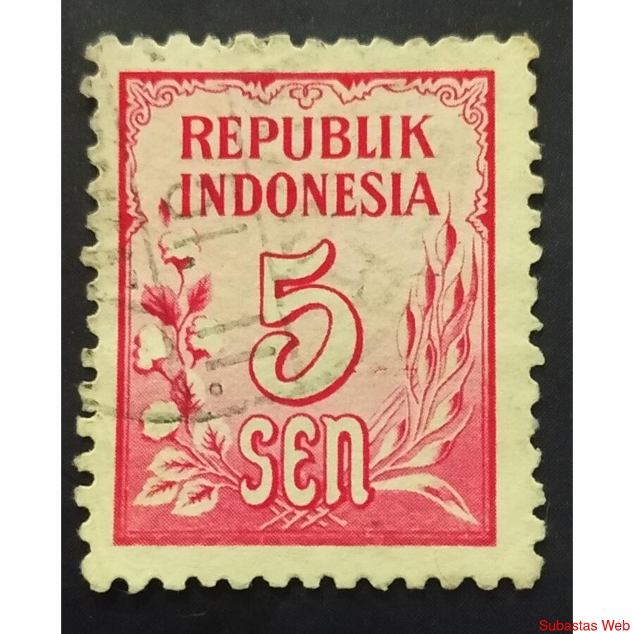 INDONESIA AÑO 1951, SCOTT 371, USADA