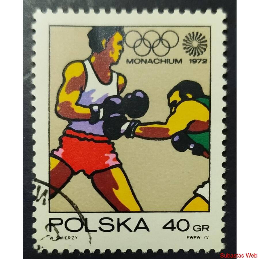 POLONIA AÑO 1972, SCOTT 1880, USADA