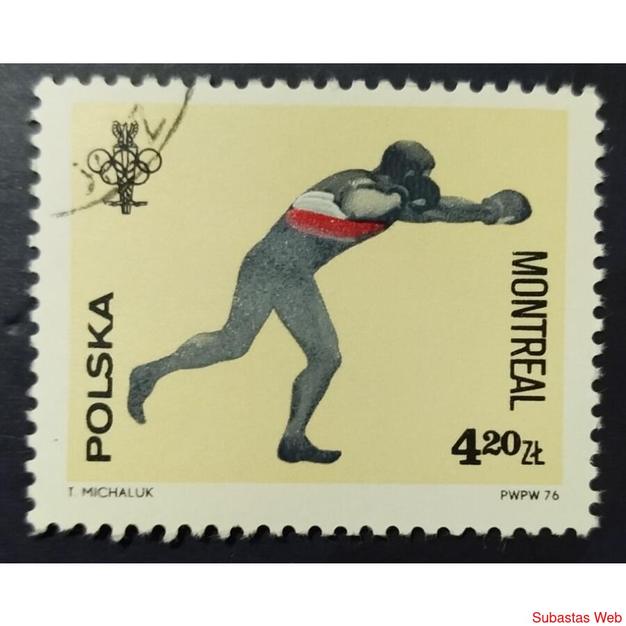 POLONIA AÑO 1976, SCOTT 2169, USADA