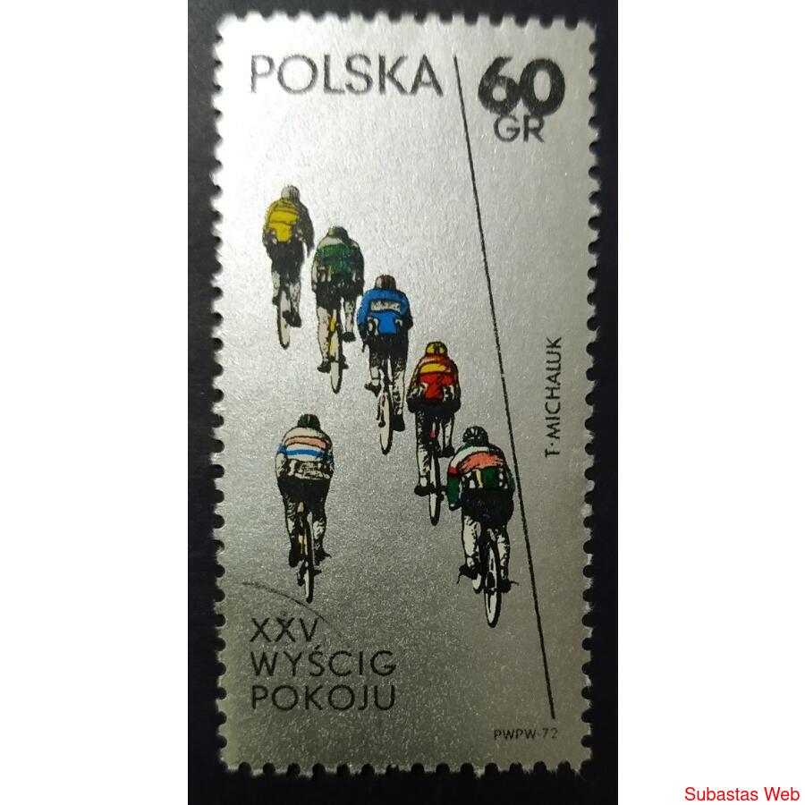 POLONIA AÑO 1972, SCOTT 1876, USADA
