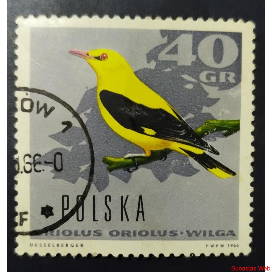 POLONIA AÑO 1966, SCOTT 1455, USADA