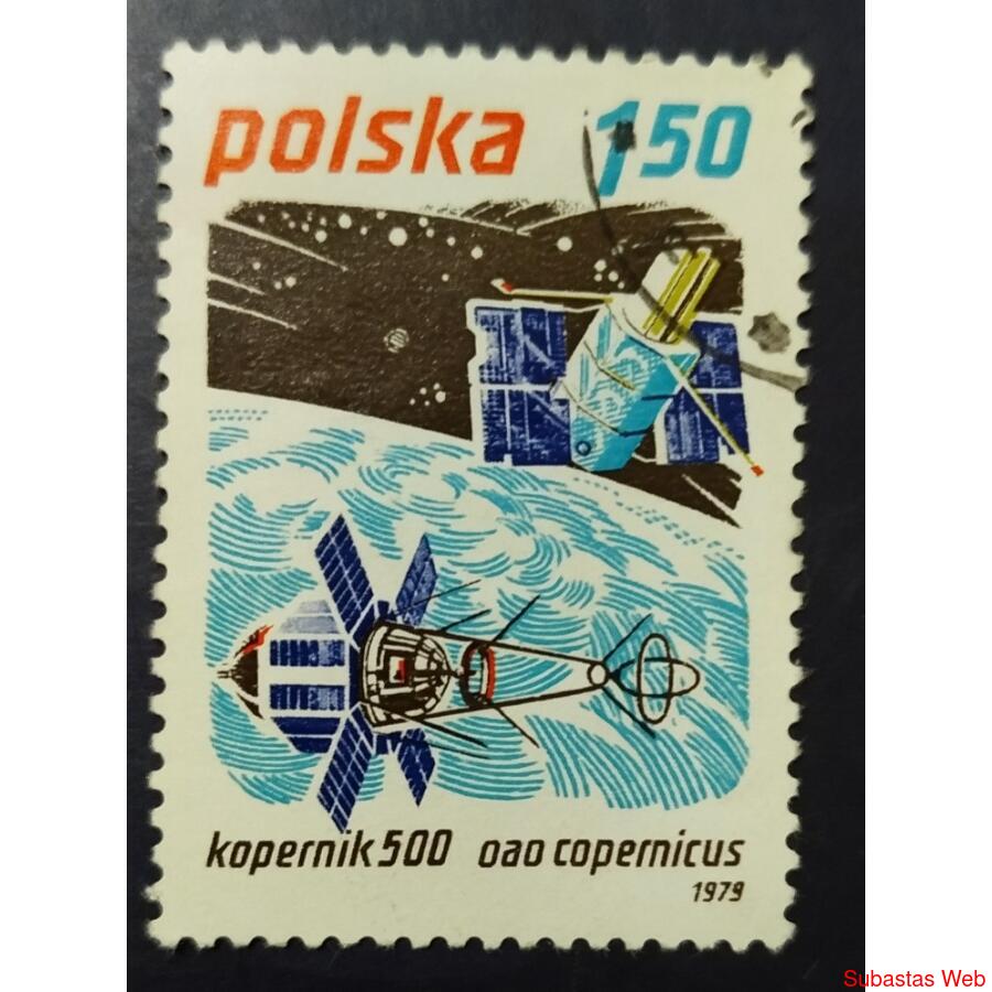 POLONIA AÑO 1979, SCOTT 2366, USADA