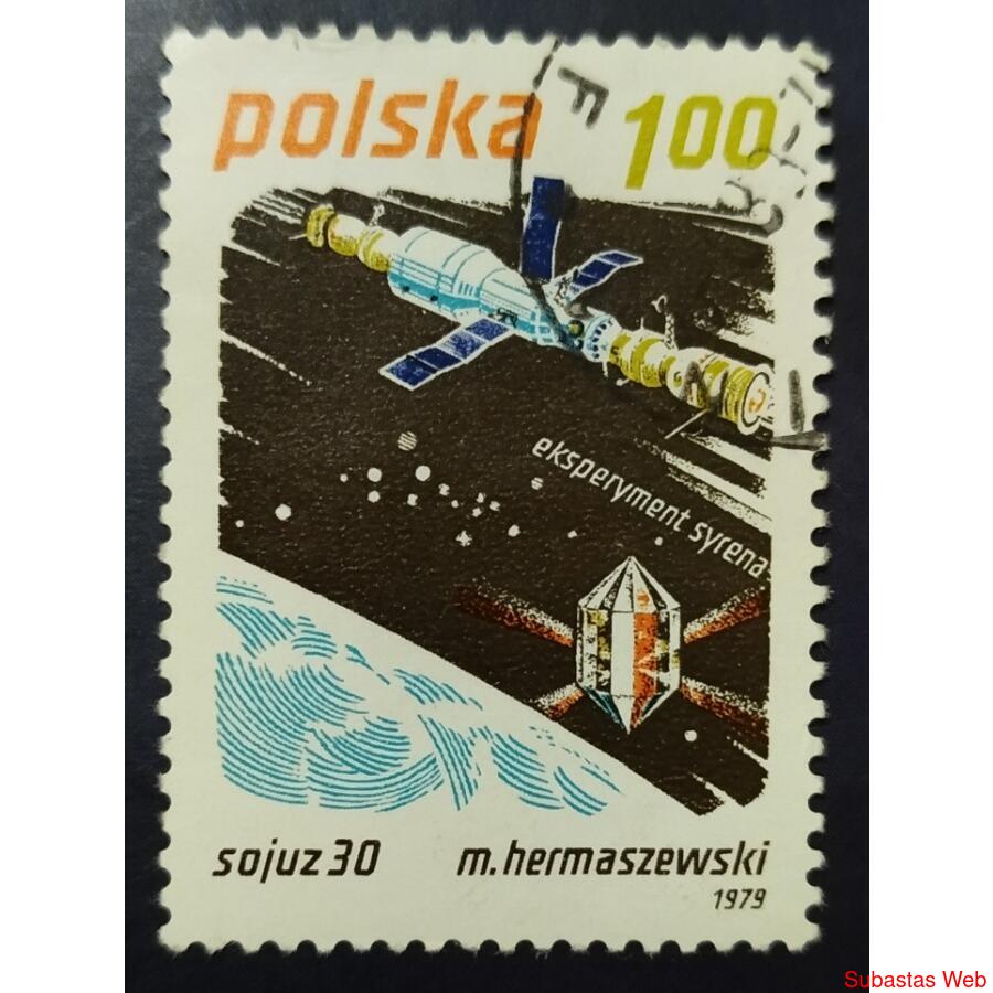 POLONIA AÑO 1979, SCOTT 2365, USADA