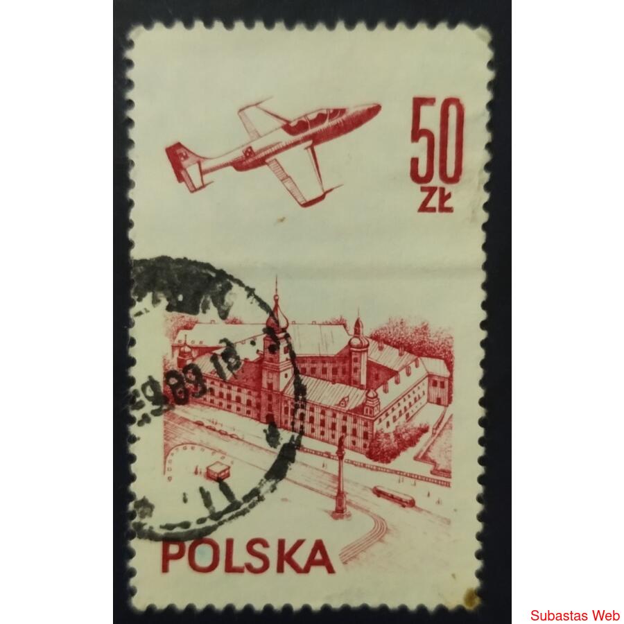 POLONIA AÑO 1978, SCOTT C56, USADA