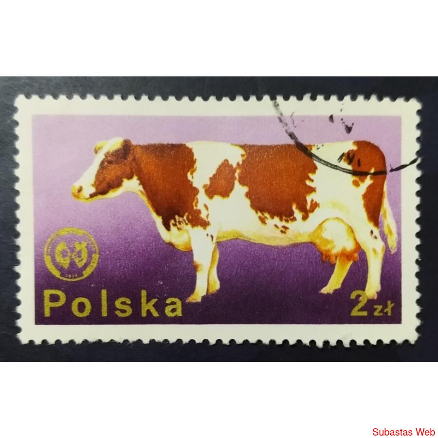 POLONIA AÑO 1975, SCOTT 2100, USADA