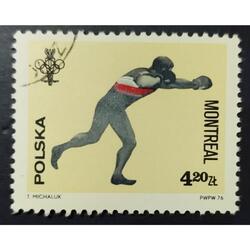 POLONIA AÑO 1976, SCOTT 2169, USADA