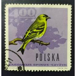 POLONIA AÑO 1966, SCOTT 1458, USADA