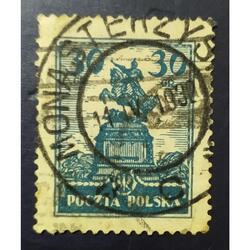 POLONIA AÑO 1925, SCOTT 235, USADA