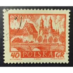 POLONIA AÑO 1960, SCOTT 950, USADA