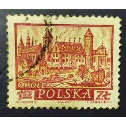 POLONIA AÑO 1960, SCOTT 960, USADA