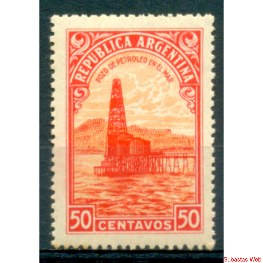 ARGENTINA GJ811 PETROLEO SELLO NUEVO  SIN FILIGRANA. U$ 3.00