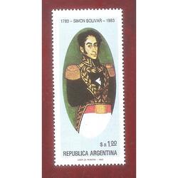 ARGENTINA 1983(1422) SIMON BOLIVAR  MINT