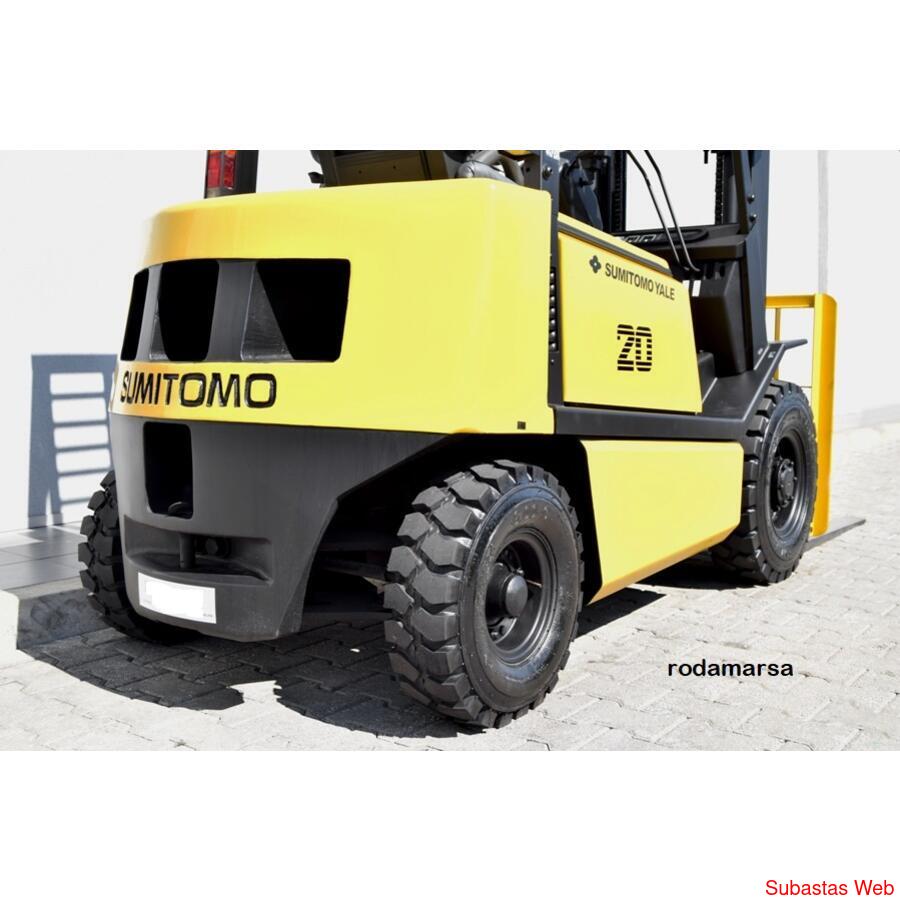 YALE SUMITOMO 600X9 maciza ELASTIC rodamarsa