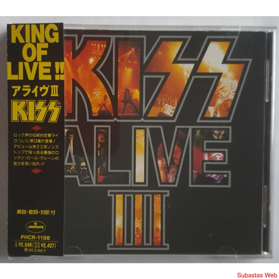 KISS -alve III- cd japones