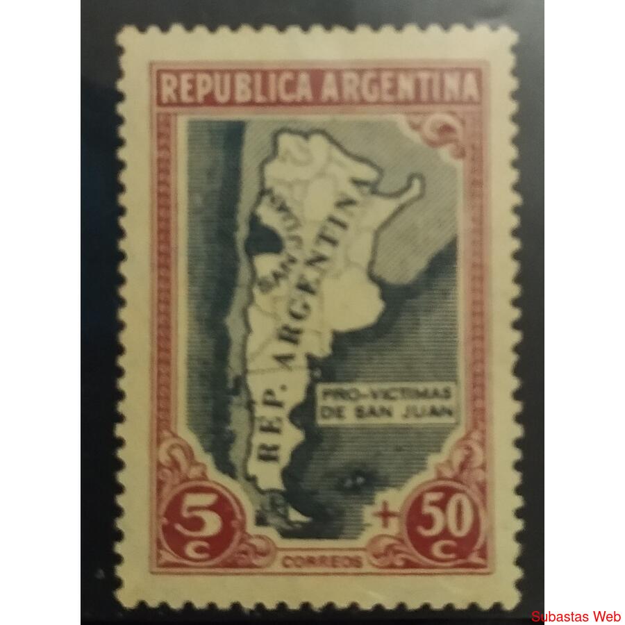 ARGENTINA AÑO 1944, GJ 913, MINT