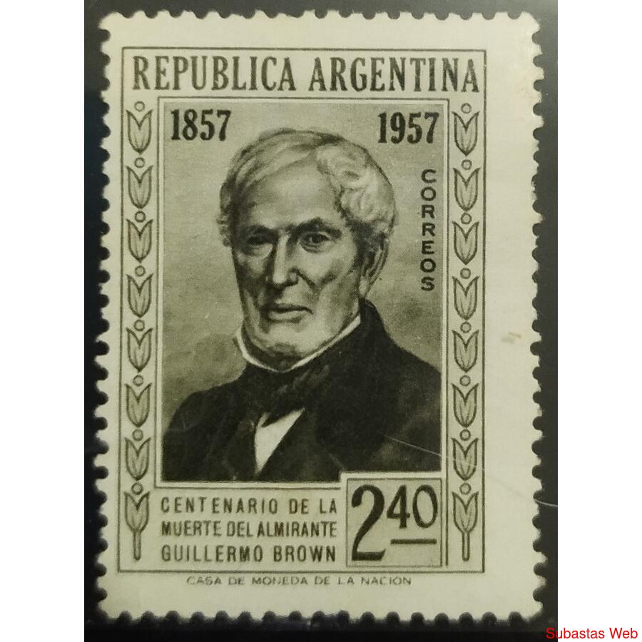 ARGENTINA AÑO 1957, GJ 1081, NCGRB