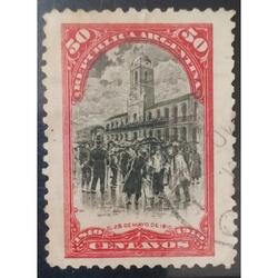 ARGENTINA AÑO 1910, GJ 311, USADA