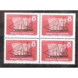 ARGENTINA 1965(MT719)  CUADRITO COLONIZACION GALESA  MINT