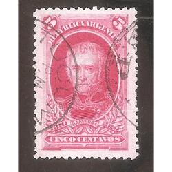 ARGENTINA 1910(153) CENTENARIO DE LA REVOLUCION  USADA