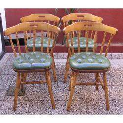 Silla Boston Madera Maciza Impecable! Guatambu