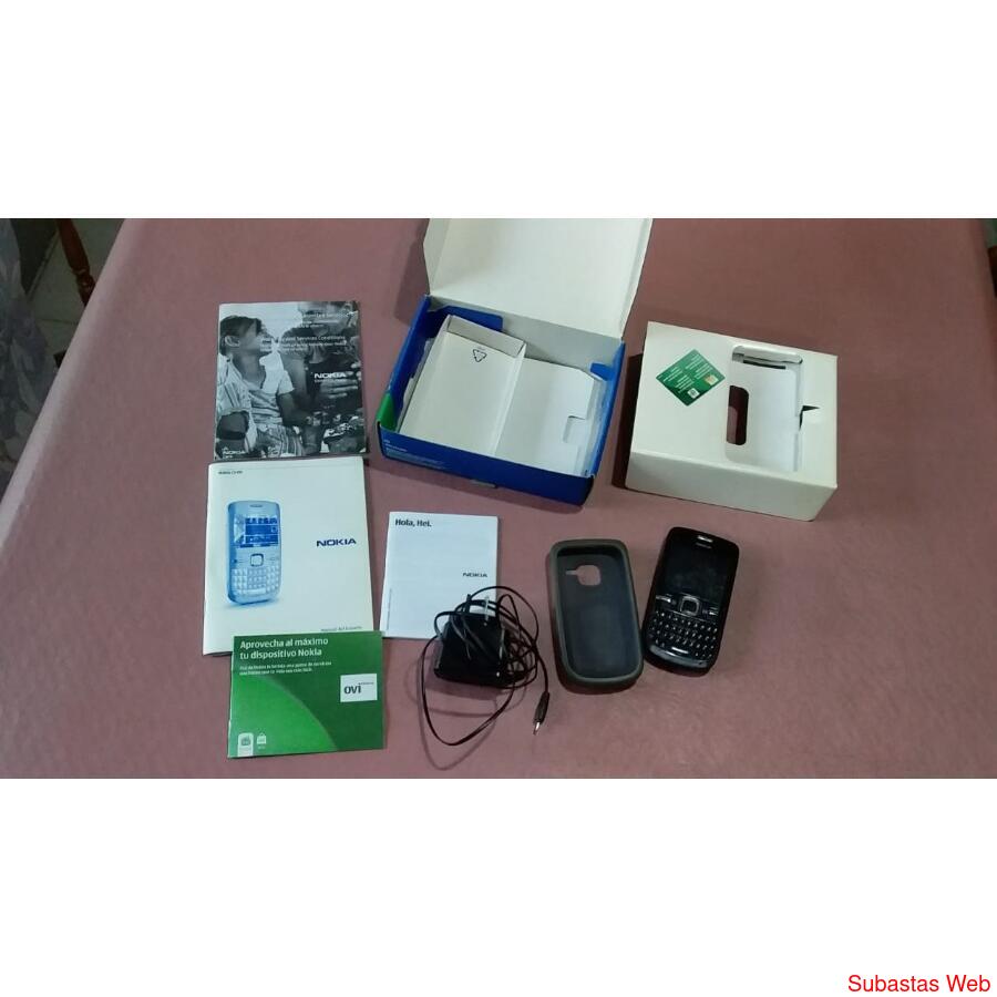 CAJA CELULAR NOKIA C3 CON CATALOGOS + CELULAR+CARGADOR Opila