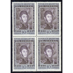 ARGENTINA GJ976A CUADRO MINT PAPEL SATINADO U$40.00