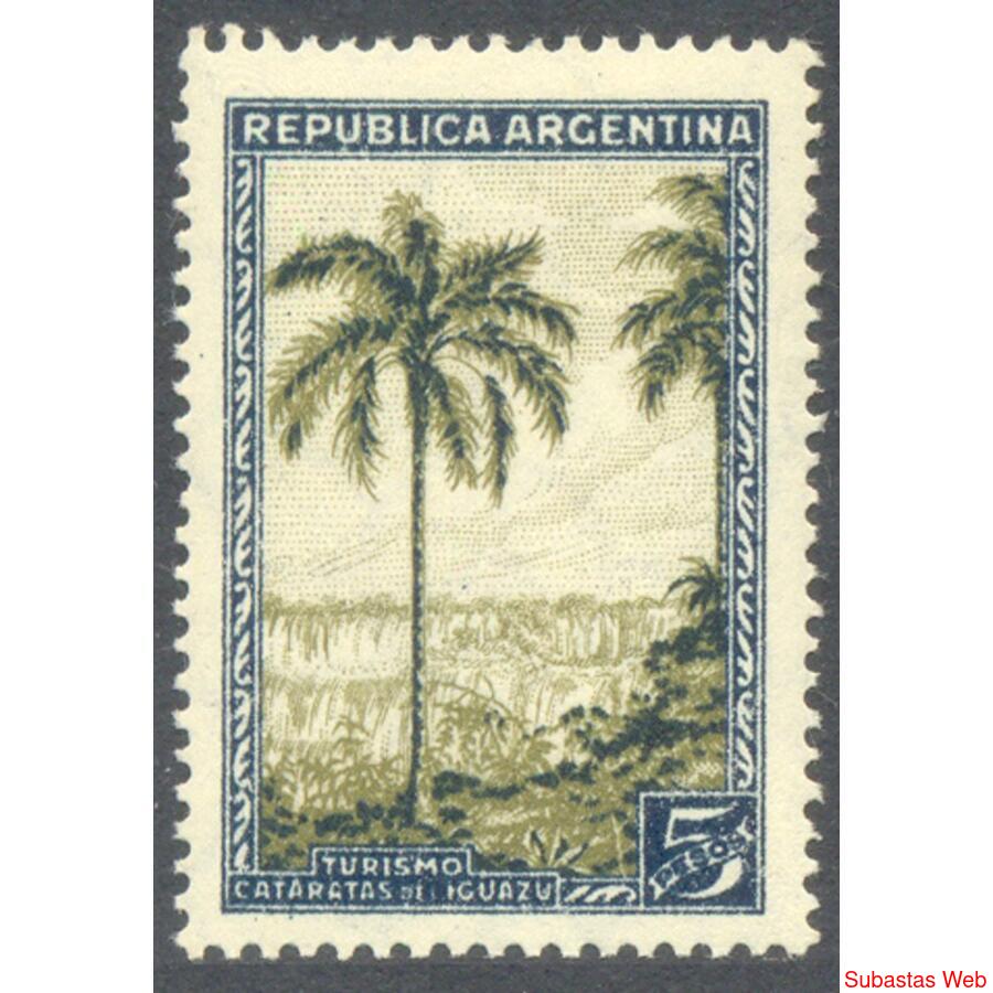 ARGENTINA GJ763 CATARATAS. NUEVO FILIGRANA RO. U$20.00
