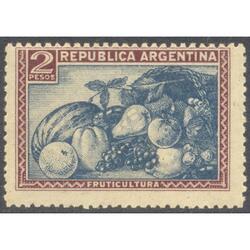 ARGENTINA GJ813 FRUTICULTURA. MINT SIN FILIGRANA U$35.00